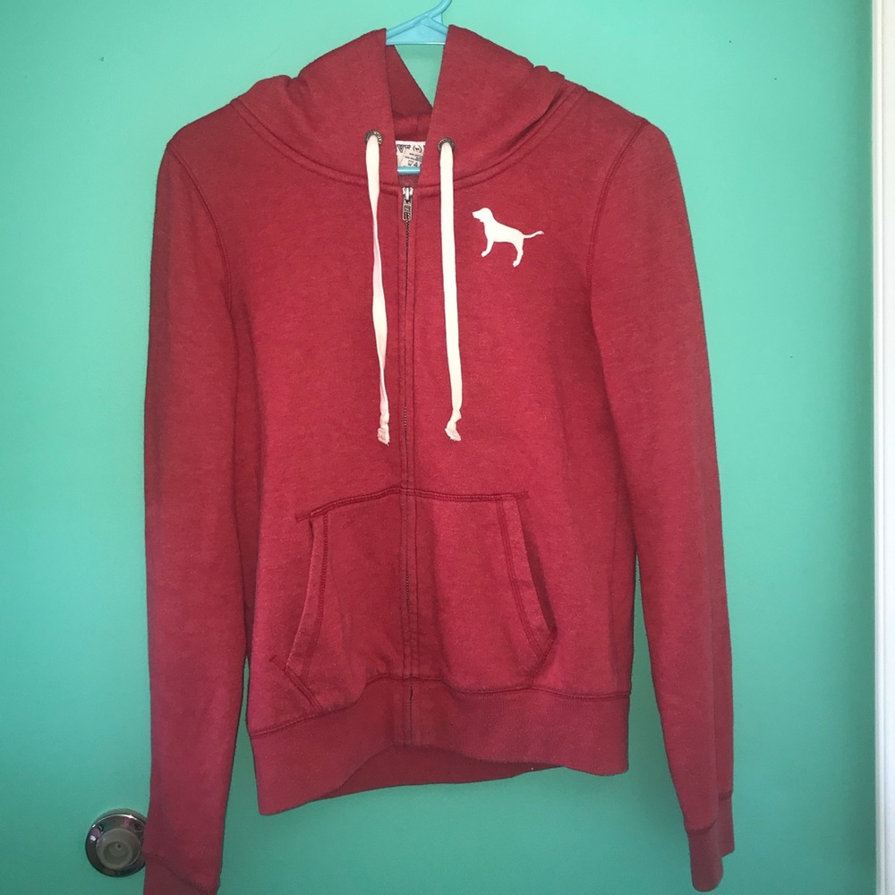 PINK Zip-Up Hoodie